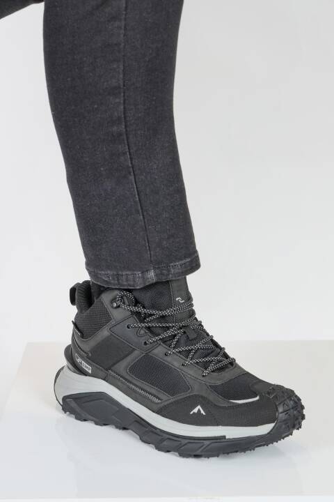31195 Siyah Su Geçirmez Erkek Outdoor Bot - 4