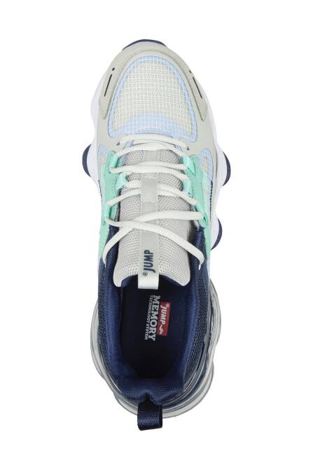 32255 Gri - Lacivert Sneaker Erkek Spor Ayakkabı - 3