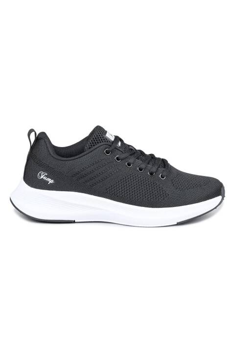 32260 Siyah - Beyaz Kadın Sneaker Günlük Spor Ayakkabı - 1