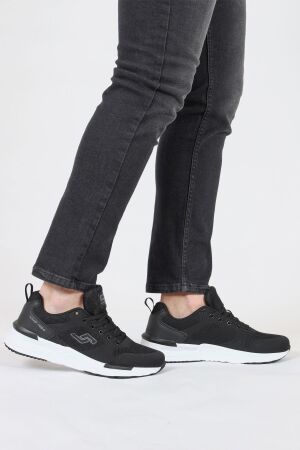 32414 Siyah - Beyaz Erkek Sneaker Günlük Spor Ayakkabı - 4