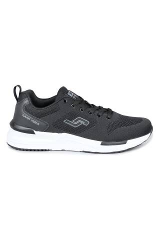 32414 Siyah - Beyaz Erkek Sneaker Günlük Spor Ayakkabı - Jump