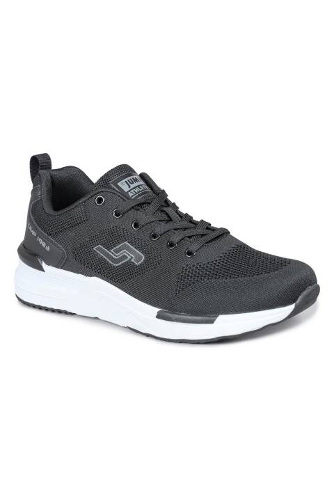 32414 Siyah - Beyaz Erkek Sneaker Günlük Spor Ayakkabı - 6