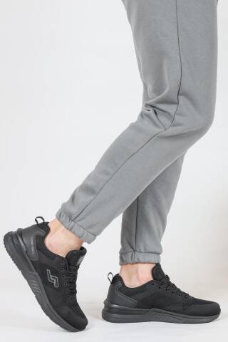 32414 Siyah Erkek Sneaker Günlük Spor Ayakkabı - 6