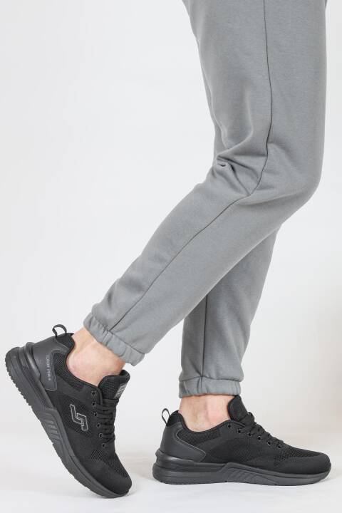 32414 Siyah Erkek Sneaker Günlük Spor Ayakkabı - 6