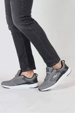 32427 Gri Erkek Sneaker Günlük Spor Ayakkabı - 5