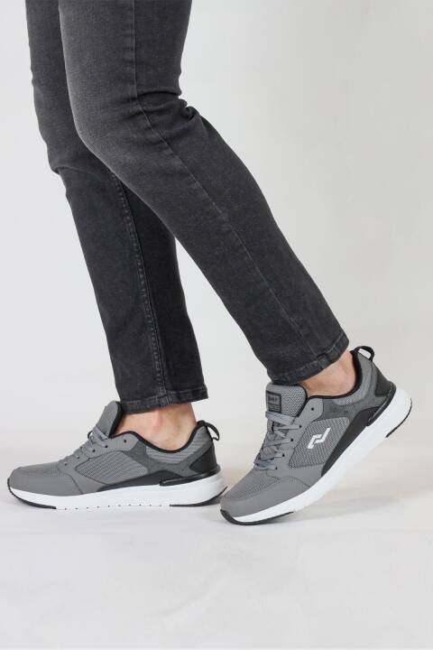 32427 Gri Erkek Sneaker Günlük Spor Ayakkabı - 5
