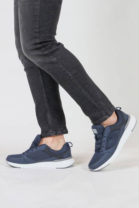 32427 Lacivert Erkek Sneaker Günlük Spor Ayakkabı - 4