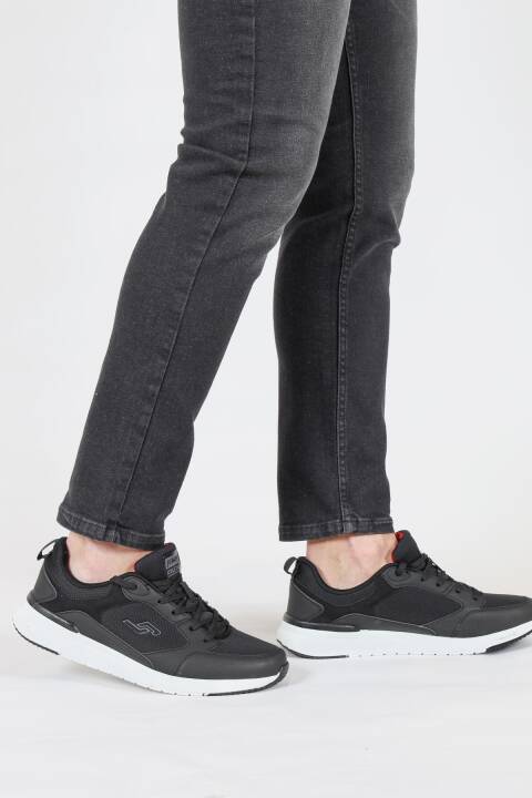 32427 Siyah Erkek Sneaker Günlük Spor Ayakkabı - 3