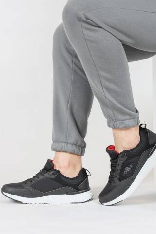 32427 Siyah Erkek Sneaker Günlük Spor Ayakkabı - 4