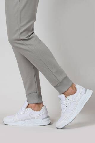 32438 Beyaz Erkek Sneaker Günlük Spor Ayakkabı - 2