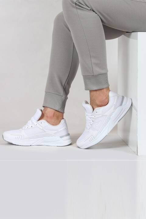 32438 Beyaz Erkek Sneaker Günlük Spor Ayakkabı - 3