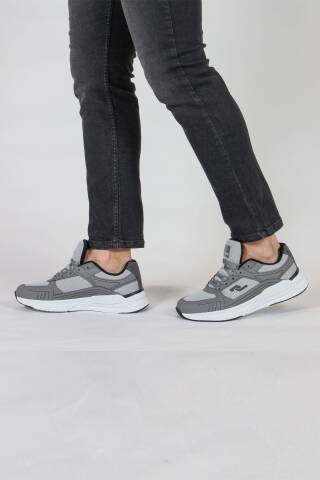32438 Gri Erkek Sneaker Günlük Spor Ayakkabı - Jump (1)