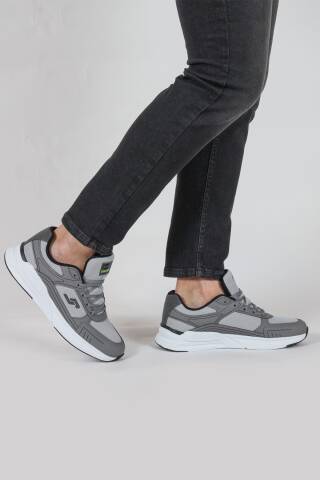 32438 Gri Erkek Sneaker Günlük Spor Ayakkabı - 4
