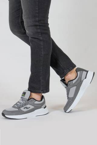 32438 Gri Erkek Sneaker Günlük Spor Ayakkabı - 5