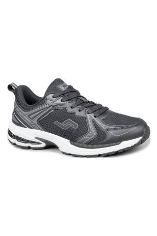 32480 Siyah - Gri Erkek Sneaker Günlük Spor Ayakkabı - Jump