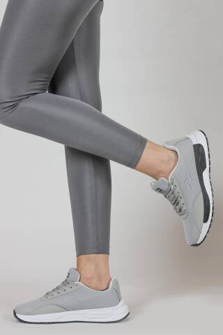 32747 Gri Kadın Sneaker Günlük Spor Ayakkabı - 4