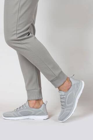 34635 Gri Erkek Sneaker Günlük Spor Ayakkabı - Jump (1)