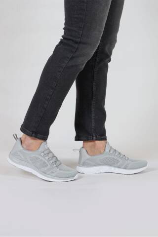 34635 Gri Erkek Sneaker Günlük Spor Ayakkabı - 5