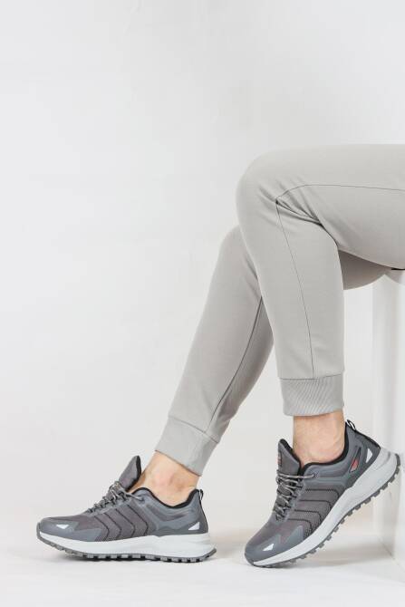 34650 Gri Erkek Sneaker Günlük Spor Ayakkabı - 2