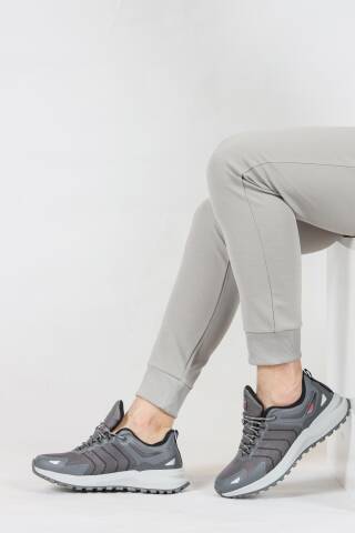 34650 Gri Erkek Sneaker Günlük Spor Ayakkabı - Jump (1)