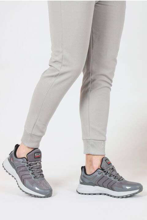 34650 Gri Erkek Sneaker Günlük Spor Ayakkabı - 4