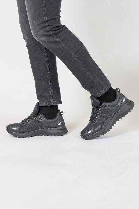 34650 Siyah Erkek Sneaker Günlük Spor Ayakkabı - 2