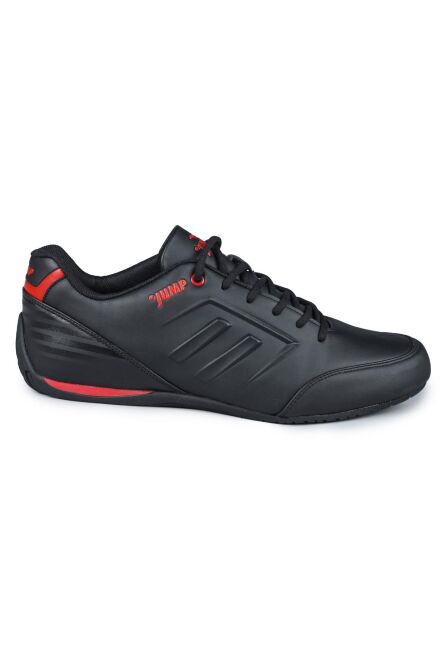 11743 Siyah - Kırmızı Erkek Casual Günlük Spor Ayakkabı - 1