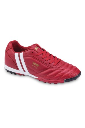 13258 Kırmızı Halı Saha Krampon Futbol Ayakkabısı - Jump