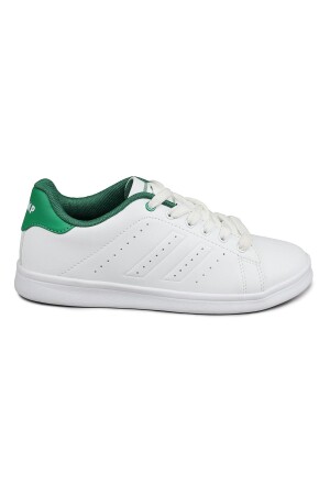 15306 Beyaz - Yeşil Kadın Sneaker Günlük Spor Ayakkabı - 1
