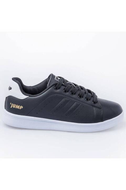 15306 Siyah - Beyaz Kadın Sneaker Günlük Spor Ayakkabı - 1