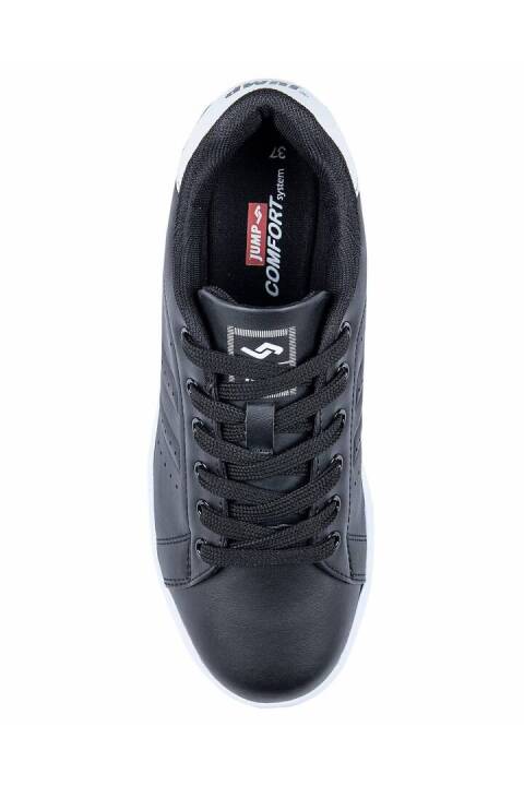15306 Siyah - Beyaz Kadın Sneaker Günlük Spor Ayakkabı - 7