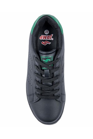 15306 Siyah - Yeşil Kadın Sneaker Spor Ayakkabı - 3