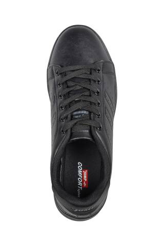 15307 Siyah Erkek Sneaker Günlük Spor Ayakkabı - 6