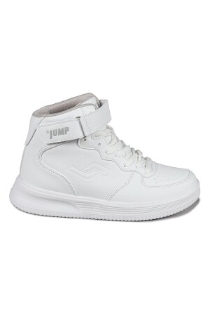 16308 Yüksek Bilekli Beyaz Kadın Sneaker Günlük Spor Ayakkabı 