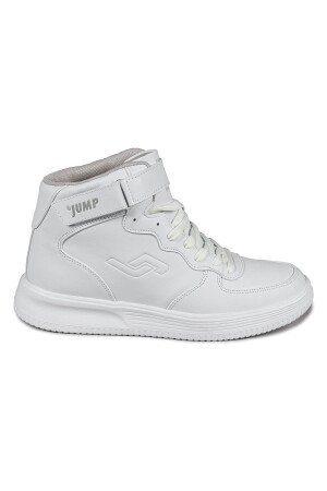 16309 Yüksek Bilekli Beyaz Erkek Sneaker Günlük Spor Ayakkabı 