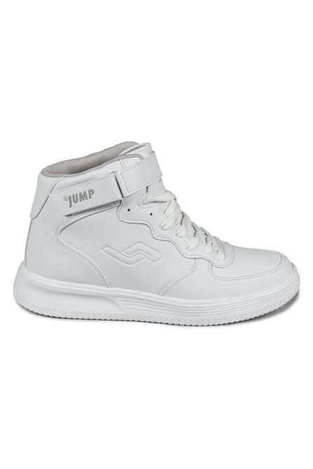 16309 Yüksek Bilekli Beyaz Erkek Sneaker Günlük Spor Ayakkabı - 1
