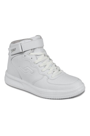 16309 Yüksek Bilekli Beyaz Erkek Sneaker Günlük Spor Ayakkabı - 6