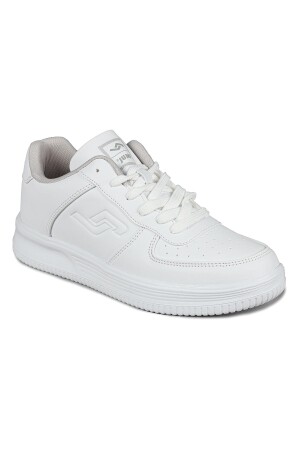21516 Beyaz Kadın Sneaker Günlük Spor Ayakkabı - 5