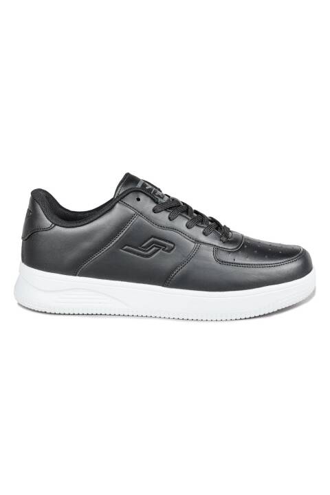 21516 Siyah - Beyaz Kadın Sneaker Günlük Spor Ayakkabı - 1