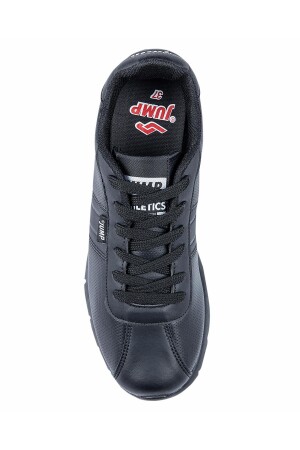 22211 Siyah Cilt Kadın Sneaker Günlük Spor Ayakkabı - 6