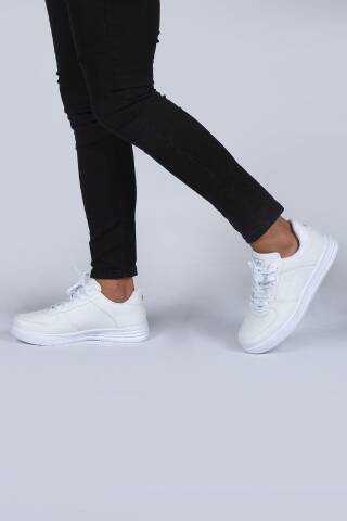 22233 Beyaz Erkek Sneaker Günlük Spor Ayakkabı - Jump (1)