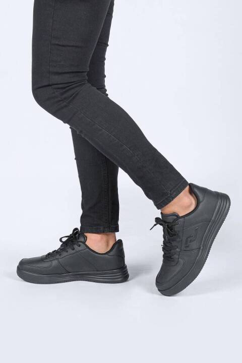 22233 Siyah Erkek Sneaker Günlük Spor Ayakkabı - 2
