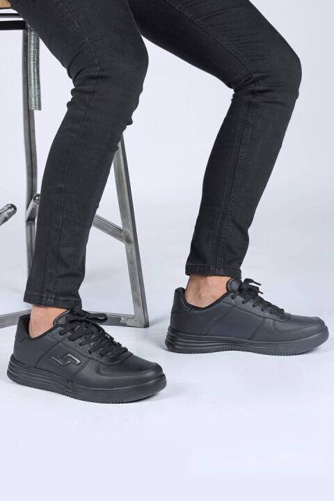 22233 Siyah Erkek Sneaker Günlük Spor Ayakkabı - 3