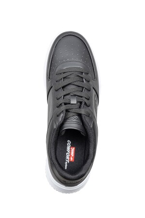 22233 Siyah - Beyaz Erkek Sneaker Günlük Spor Ayakkabı - 6