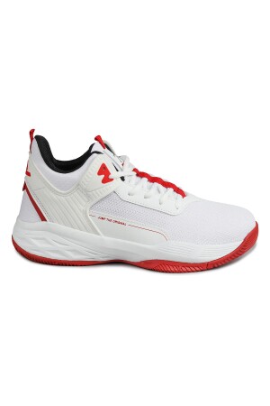 22501 Beyaz - Kırmızı Erkek Basketbol Spor Ayakkabısı - Jump