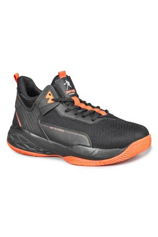 22501 Siyah - Turuncu Erkek Basketbol Spor Ayakkabısı - 6