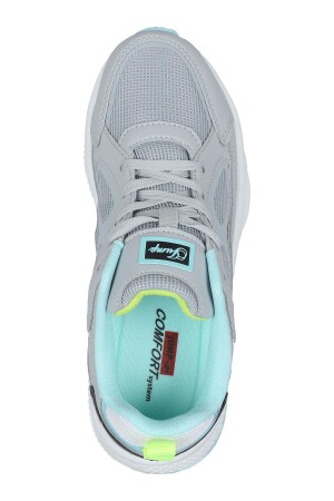 24711 Açık Gri - Lacivert Kadın Sneaker Günlük Spor Ayakkabı - 6