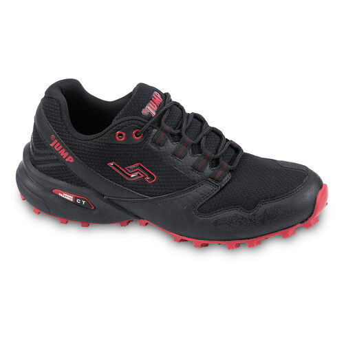 Jump 24810 Siyah - Kırmızı Erkek Outdoor Spor Ayakkabı