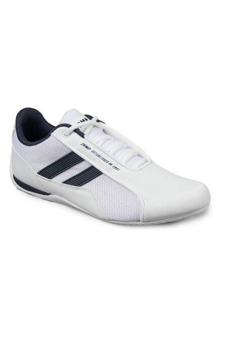24860 Beyaz - Lacivert Erkek Spor Ayakkabı - 5
