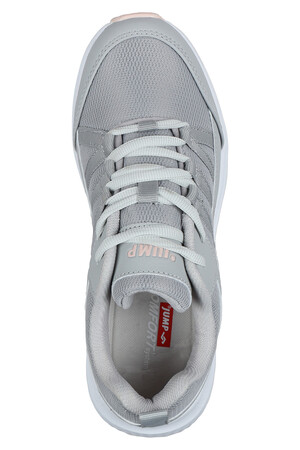 Jump 24865 Gri - Somon Pembe Kadın Sneaker Günlük Spor Ayakkabı - 3